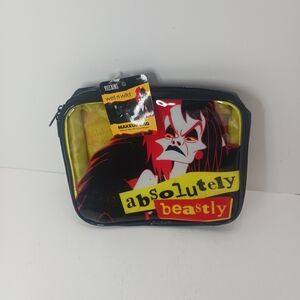 wet n wild Villains Makeup Bag - Red, Yellow, Black